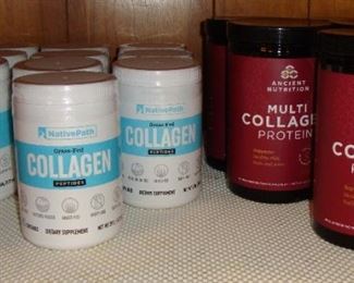 NATIVE PATH GRASS-FED COLLAGEN PEPTIDES & ACIENT NUTRITION MULTI COLLAGEN PROTEIN. BRAND NEW, UN-OPENED WITH GOOD EXPIRATION DATES.