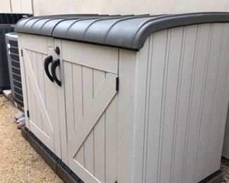 Lifetime Locking Storage Shed