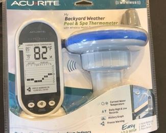 AcuRite Backyard Weather, Pool Spa Thermometer