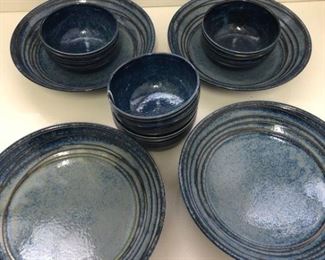 Blue Swirl Bowl Sets