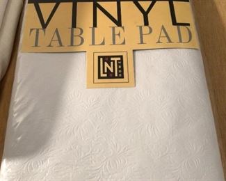 Cotton Vinyl TableclothsPad