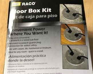 Floor Box Kit, Electric Lot