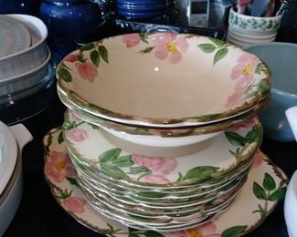 Franciscan Desert Rose pieces