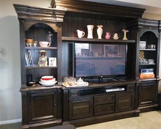 Beautiful wall entertainment center