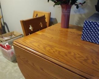 Large drop leaf table