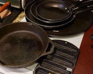 Lodge cast iron, other cookware