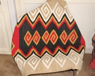 Wool handmade Native American blanket
