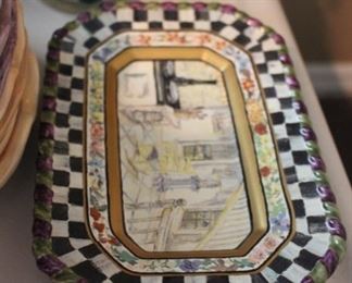 Mackenzie Childs salad plate