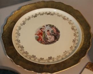 Atlas vintage cake plate
