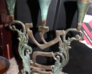 Brass Candle holder from Israel
