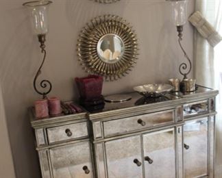 Pier 1 mirror cabinet/buffet