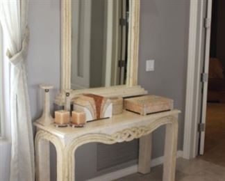 Marble mirror/vanity table 