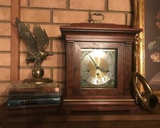 Vintage solid brass American eagle
Seth Thomas clock