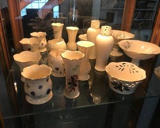 Vintage Lenox vase collection 