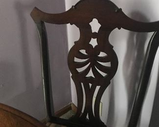 Close up of chair