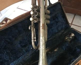 Antique trumpet