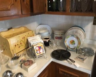 More kitchen, some cast iron