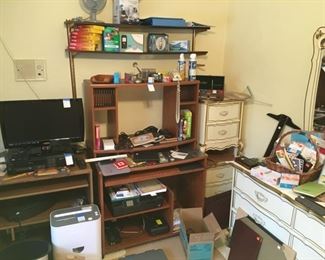 Office items, Vizi TV, French Provincial bedroom set