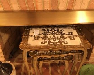 Florentine stacking tables (plastic)