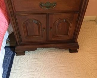 Thomasville night stands, also available Thomasville dresser and bed