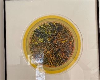 “Fiesta” state proof by Helen Citron Boodman 28.5” x 28.5” $165