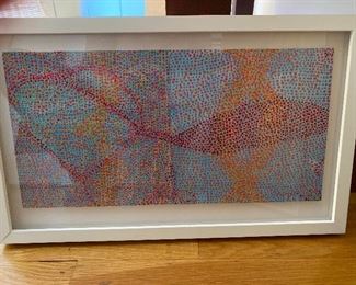 “Poker” Artist Diane Ayotte acrylic on paper Diptych 21” x 12” Purchased at Trident Gallery $850