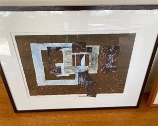 Collage by Charlesanna F Detra 34” x 27” $195