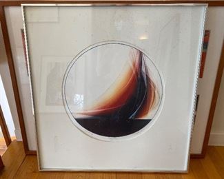 "Moving Sails Vision II" 4/150 Stottenberg’77; 26” x 26” $125