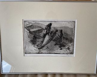 Artist Federico numbered 12/28; 25.5” x 19” $175