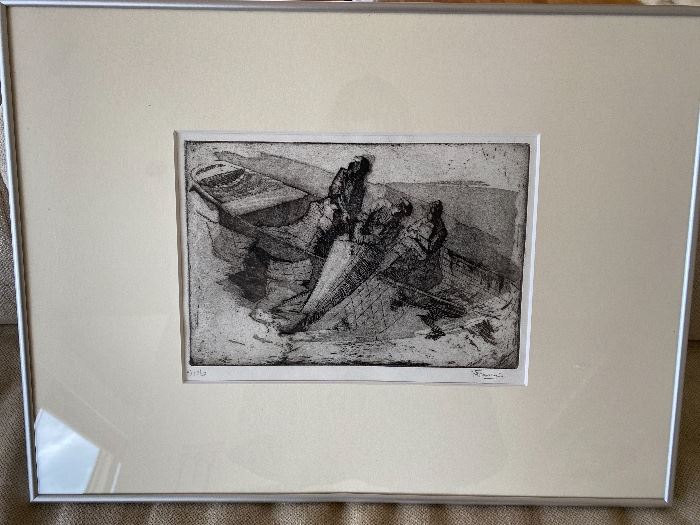 Artist Federico numbered 12/28; 25.5” x 19” $175