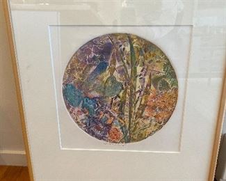 Signed Carolyn DiNunzio 23.5” x 26.5” $225