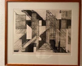 Artist's Proof “Neckties #3” 31” x 27” by Steve Detra $125