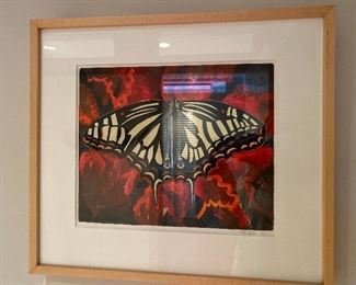 Signed Charlesanna F Detra ‘99; 22.5” x 19” $150