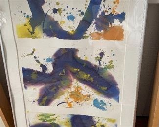 Signed Valia Downes '86; 16”x 24” $125