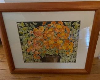 Artist Ernestine Colvin Pashoian 16” x 13” $95