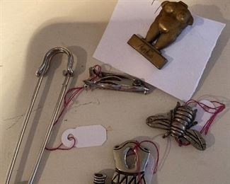 Sterling pins: Small $10 each; Large $15 each; Bronze $6 (Pending)