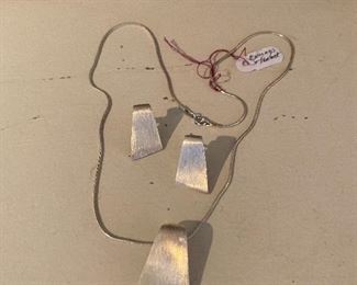 Earrings/necklace set $25