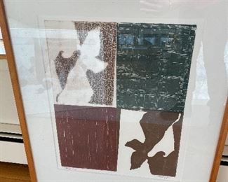 Monotype by Charlesanna F Detra 32” x 25” $195