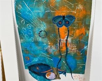 CF Detra Matted Collage 30” x 24” $95