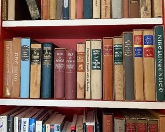 Middle Row of books $125