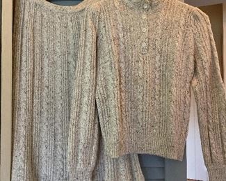 Sweater and matching skirt Size Small $32