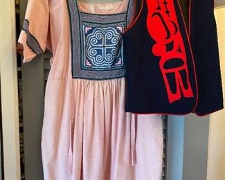 Dress $20 small; Vest $15 small