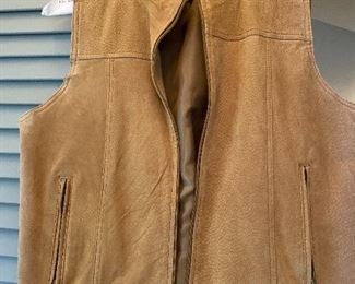 Small suede vest $18