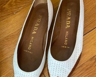 Vintage Prada flats size 6 $75