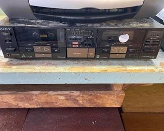Sony Double Cassette Deck $40