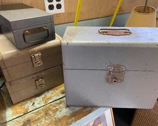Metal boxes $25