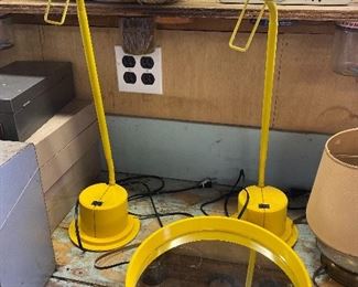 Lamps and magnifier $25