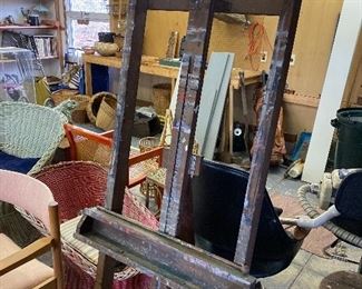 Vintage Koenig Wooden Adjustable Easel $95