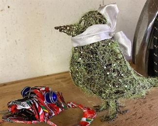 Small crafted bird $5