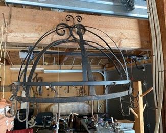 Hanging pot, etc. racks $18 each.